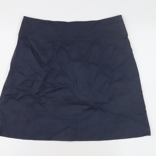 Esprit Women's Blue Skirt, Size 10, Button Closure