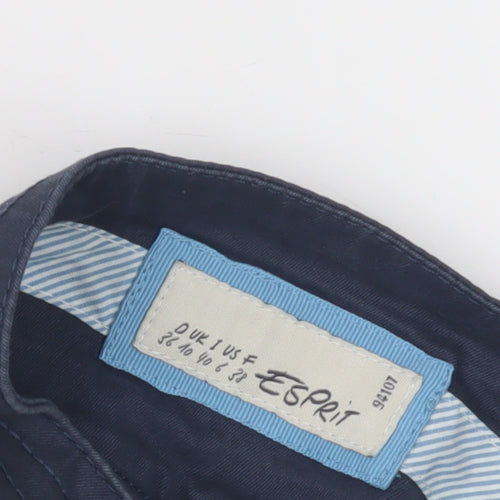Esprit Women's Blue Skirt, Size 10, Button Closure