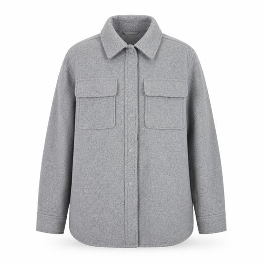 Front view of Marks & Spencer Women's Grey Jacket, size 10