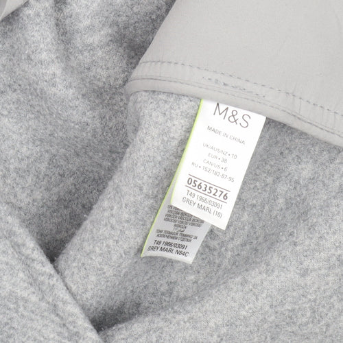 Marks and Spencer Women's Grey Jacket Size 10
