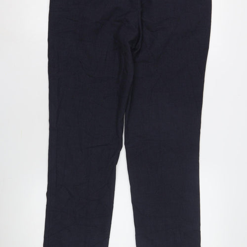 Next Men's Blue Trousers - Size 32, Classic Style