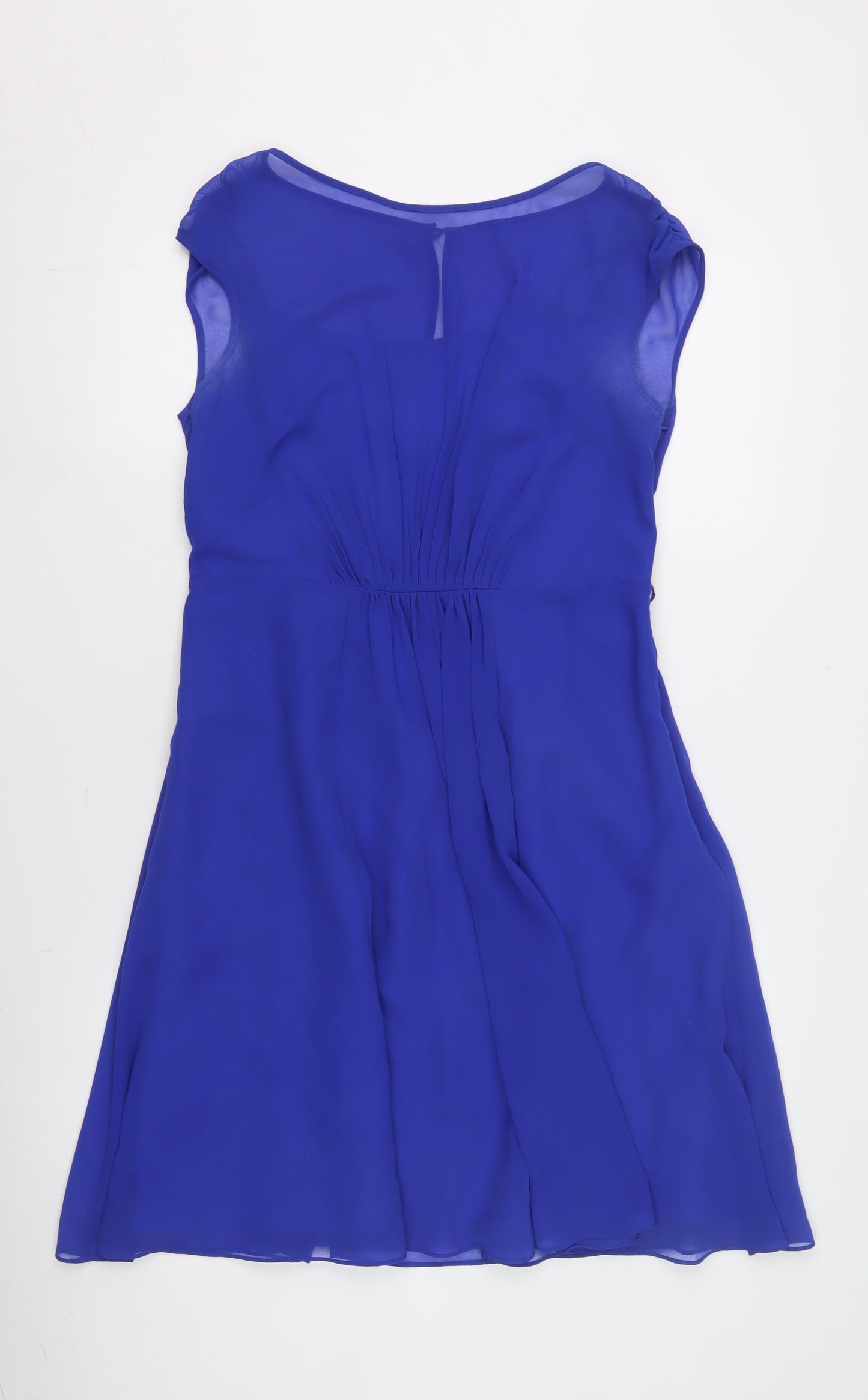 Coast Women’s Blue A-Line Chiffon Cocktail Dress