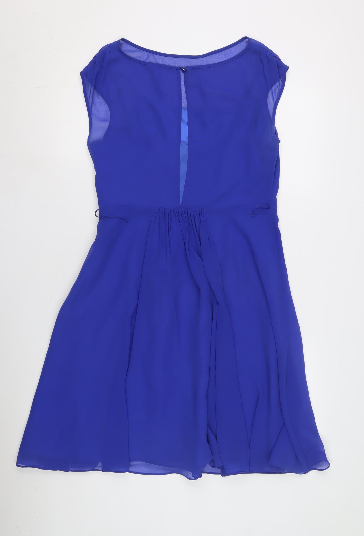 Coast Women’s Blue A-Line Chiffon Cocktail Dress