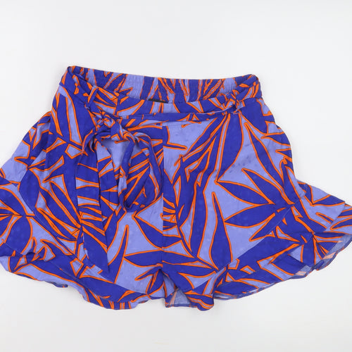 River Island Women's Multicoloured Culotte Shorts - Size 12