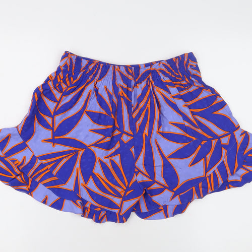 River Island Women's Multicoloured Culotte Shorts - Size 12