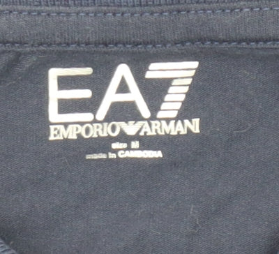 Emporio Armani Men's Blue Polo Shirt M