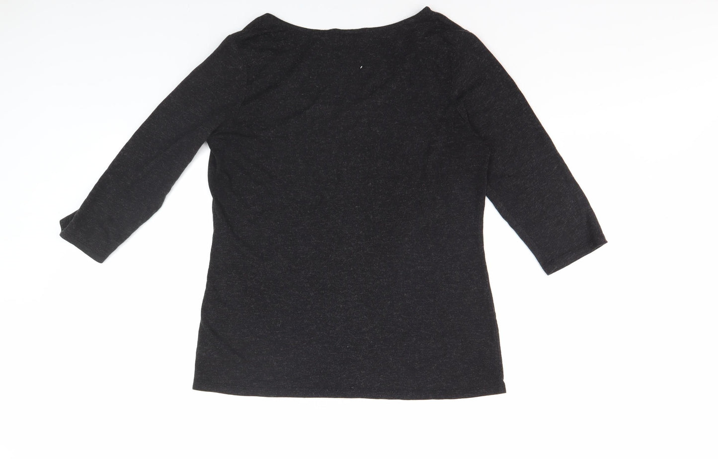 Monsoon Women's Black 3/4 Sleeve Top Size 16