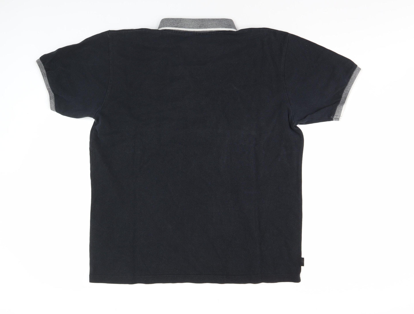 Guinness Men's Black Polo Shirt Size L Short Sleeve Casual