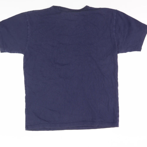 Tommy Jeans Men’s Blue XS Crew Neck T-Shirt Logo