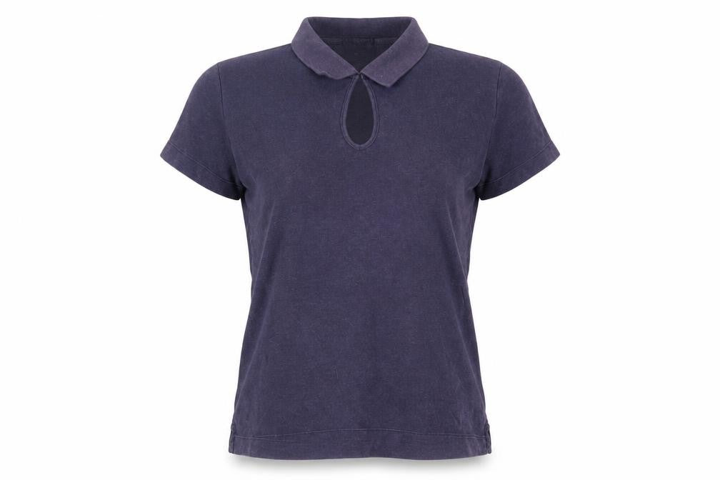 GAP Women's Purple Polo Shirt L Classic Fit