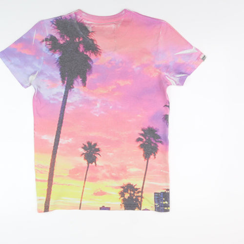 Superdry Men's Multicoloured Beach T-Shirt Size S