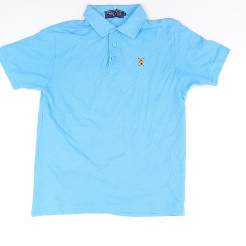 Polo Club Men's Blue Medium Polo Shirt