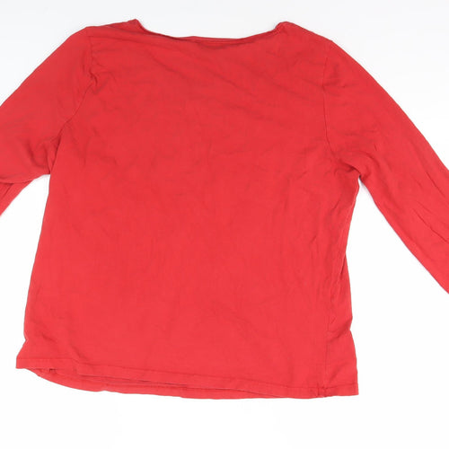 Disney Women's Red Minnie Mouse Pyjama Top Size 20