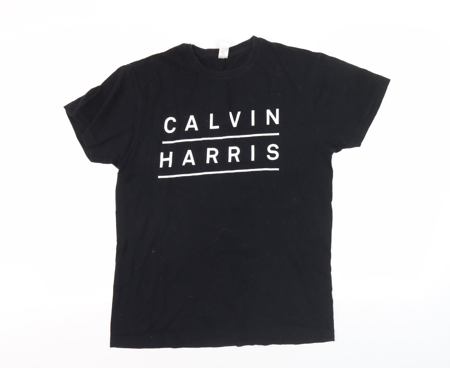 Roly Men's Medium Black Music T-Shirt