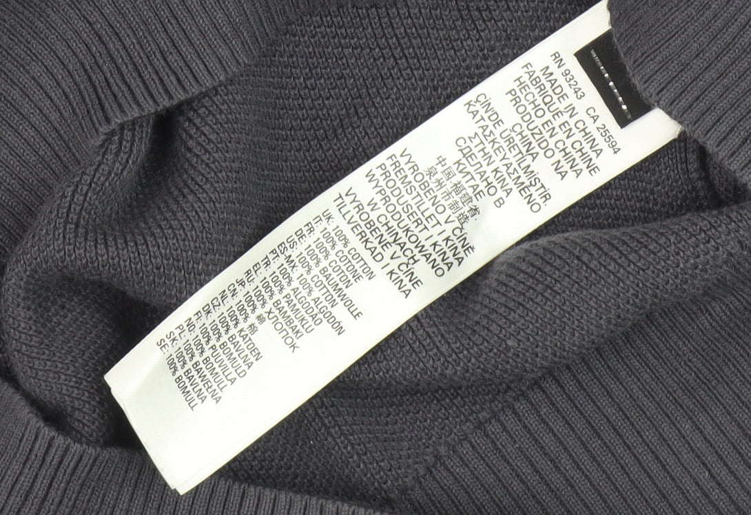 Diesel Men's Grey Graphic Print Pullover, S