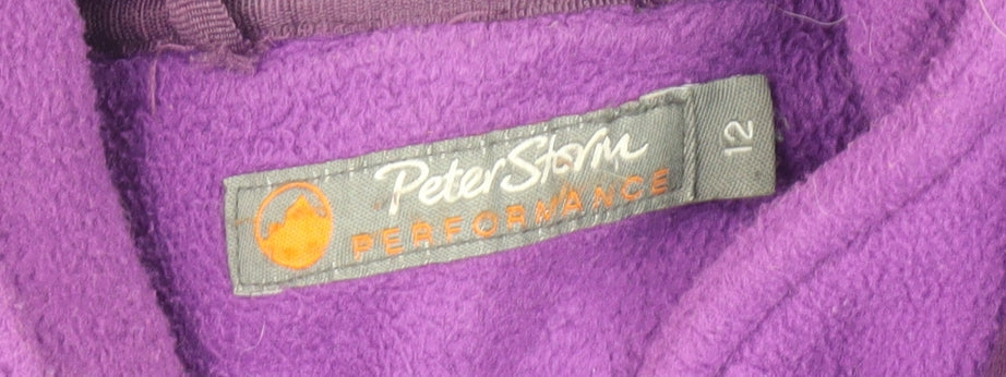Purple Peter Storm Women's Parka Jacket Size 12