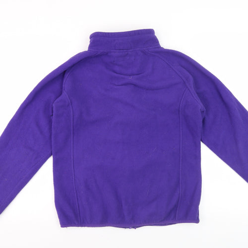Peter Storm Women's Purple Fleece Full Zip Jumper Size 12