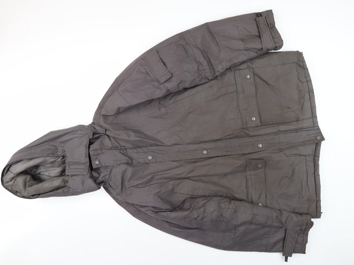 Urban Vintage Men’s Grey Parka Jacket 2XL Hooded