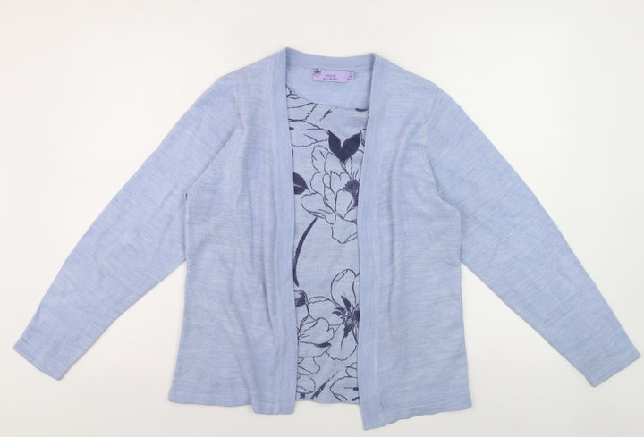 Honor Millburn Women's Blue Cardigan Size S