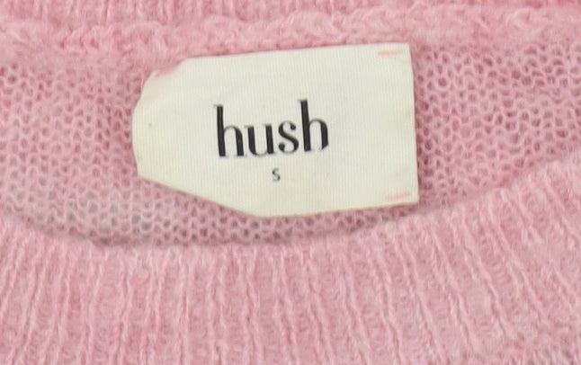hush Women's Multicoloured Striped Pullover Jumper S