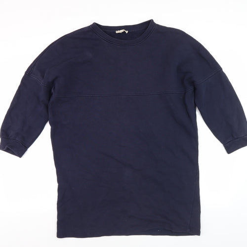 Callaghan Men's Blue Pullover Jumper, Size S, Crew Neck