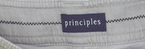 Principles Beige Corduroy Bootcut Jeans Size 10