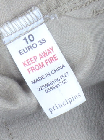 Principles Beige Corduroy Bootcut Jeans Size 10