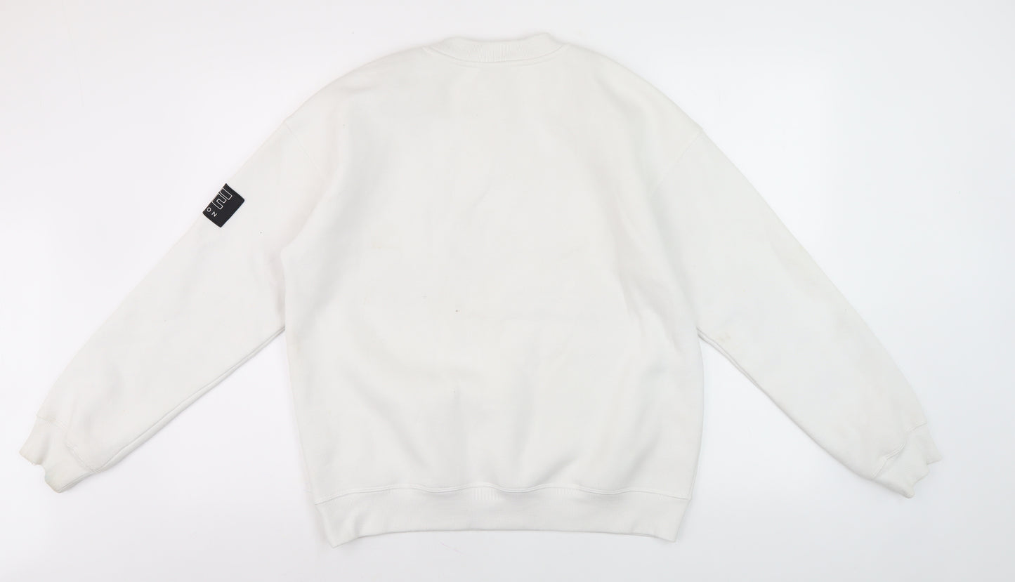 P.E Nation Unisex White Pullover S Casual Jumper