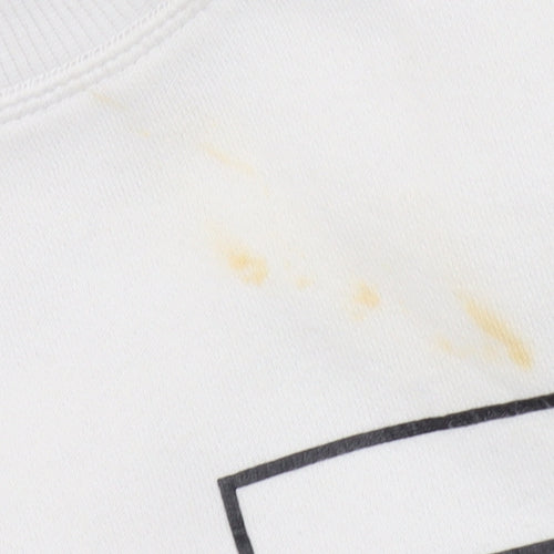 P.E Nation Unisex White Pullover S Casual Jumper
