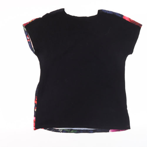 Bonmarché Women's Floral T-Shirt, Size 10, Short Sleeve