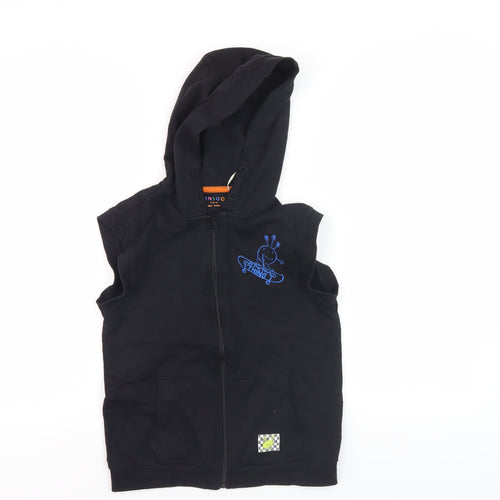 Monsoon Boys' Black Hooded Jacket 9-10 Years