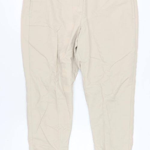 Marks and Spencer Women's Beige Trousers, Size 18