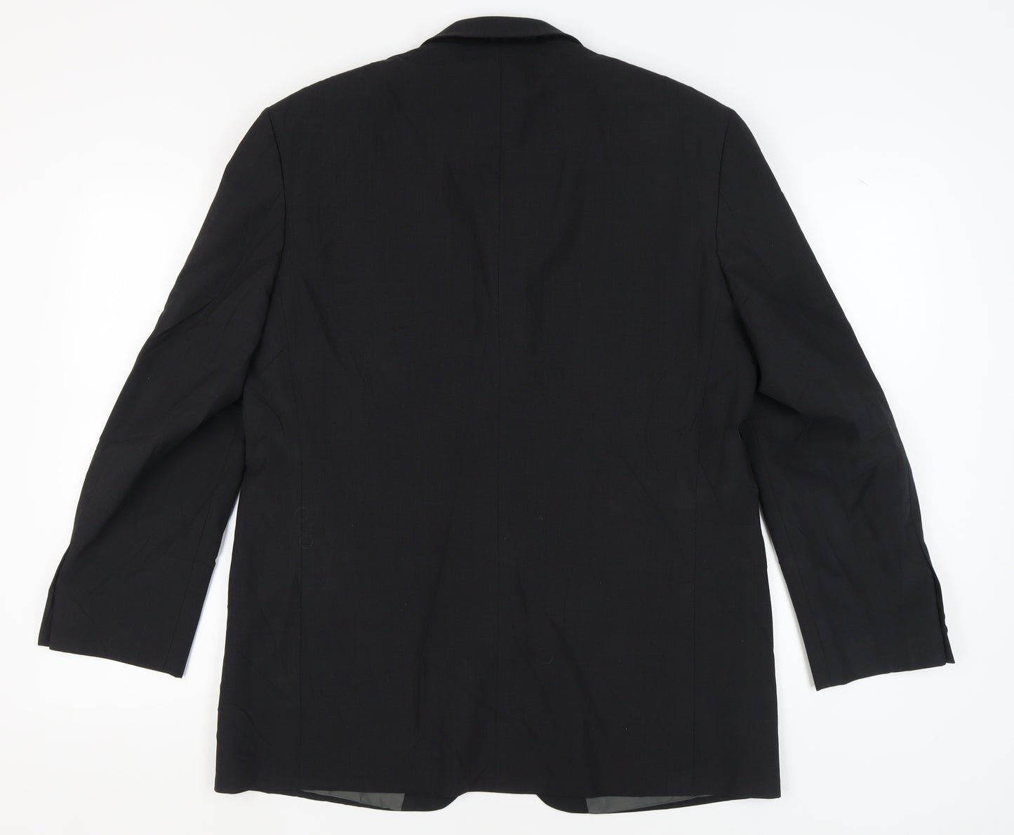Marks and Spencer Men's Black Wool Blend Blazer 42R