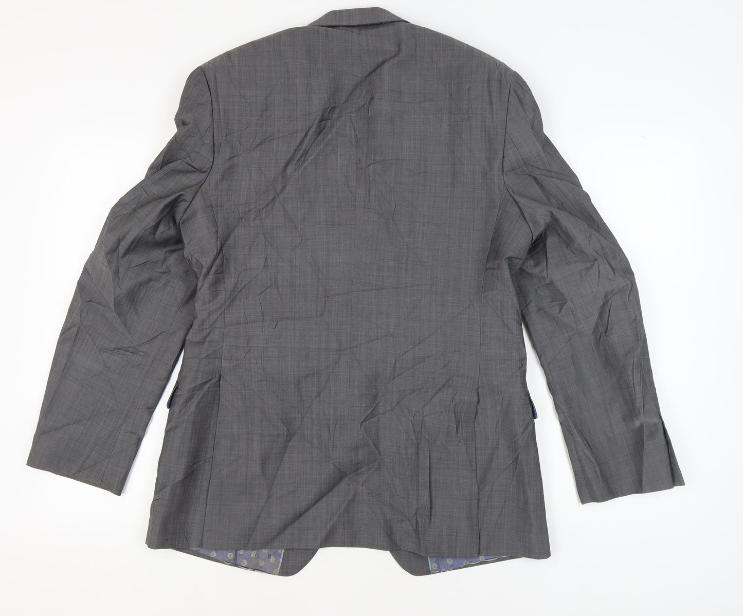 Gibson London Men's Grey Blazer, Regular Fit, Size 40R