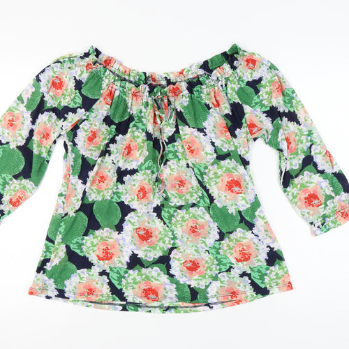 Dorothy Perkins Women's Floral Off Shoulder Top