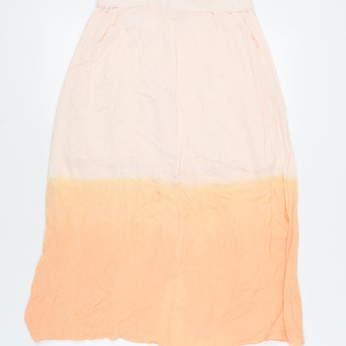 Stradivarius Women's Multicoloured Long A-Line Skirt L