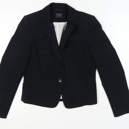 Marks and Spencer Women's Black Blazer Size 12