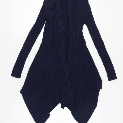 Marks and Spencer Women's Blue Open Front Cardigan Size 10