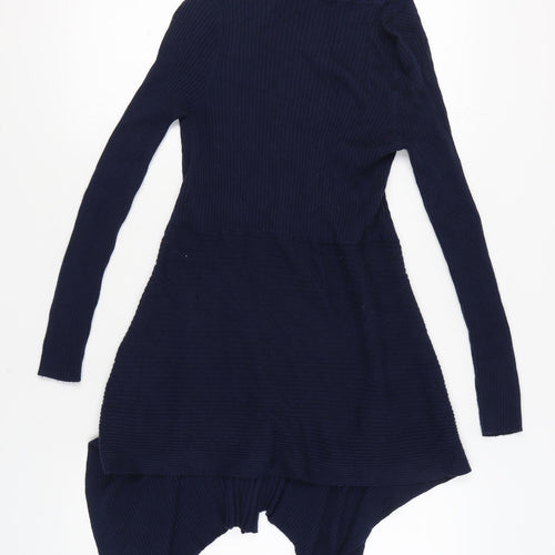 Marks and Spencer Women's Blue Open Front Cardigan Size 10