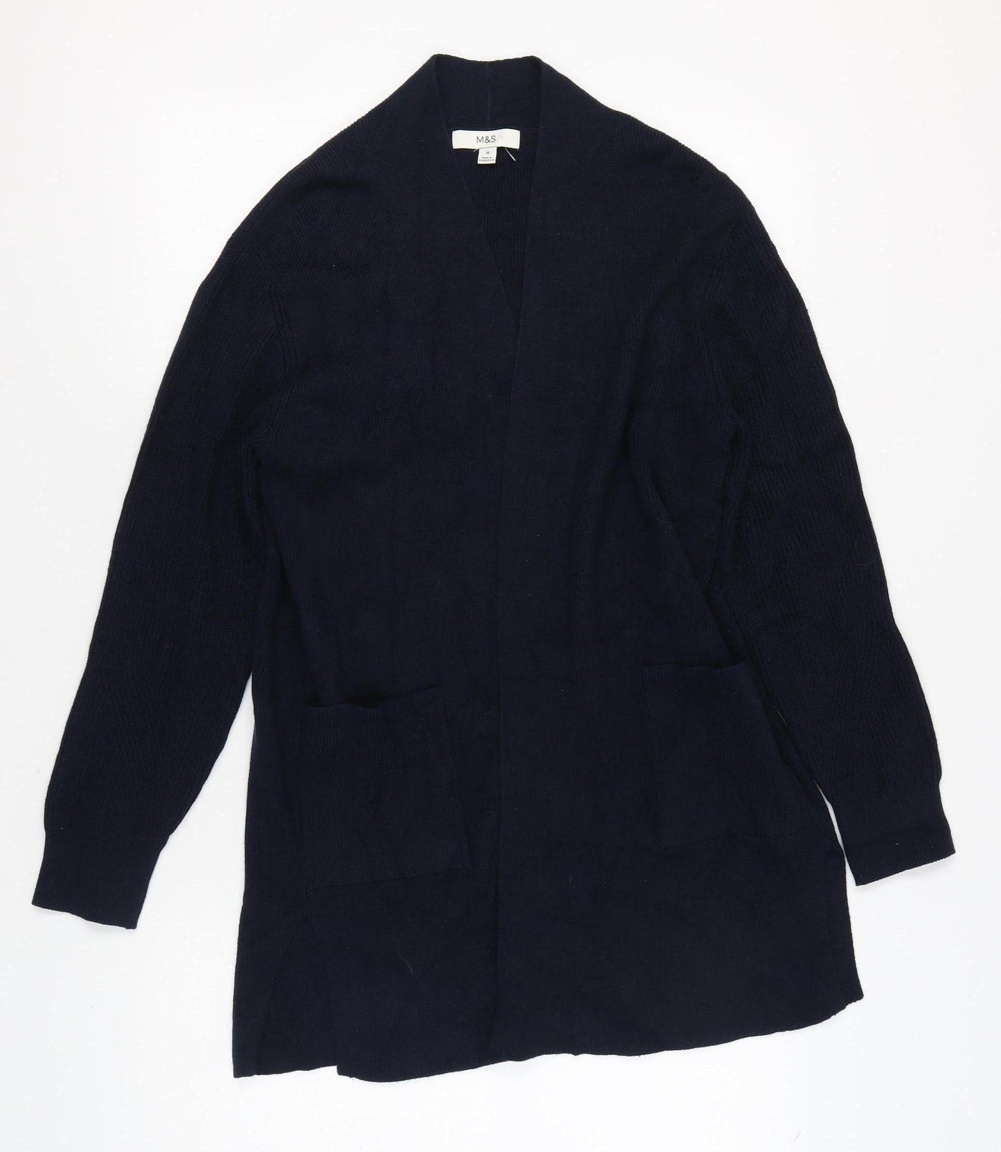 Marks and Spencer Women’s Blue Cardigan, Size 16