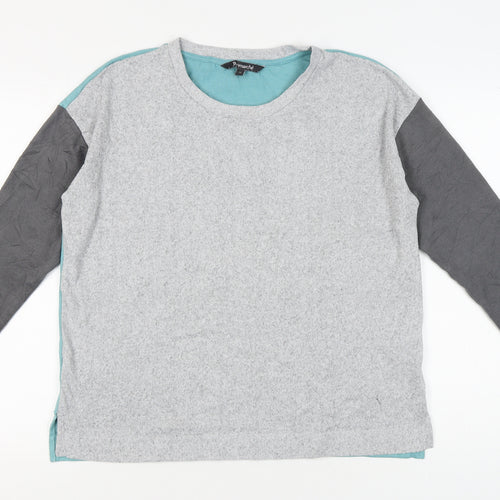 Bonmarché Women's Multicoloured Crew Neck Jumper, Size 14