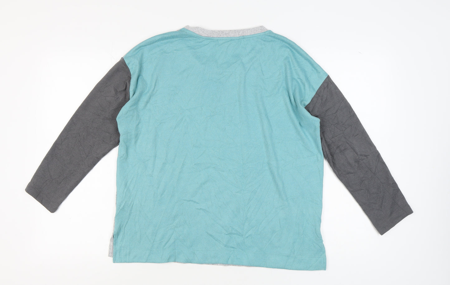 Bonmarché Women's Multicoloured Crew Neck Jumper, Size 14