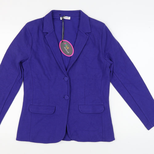 Kettlewell Women's Purple Blazer, Size M, Casual Workwear