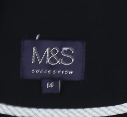 Marks and Spencer Women's Black Blazer UK 14