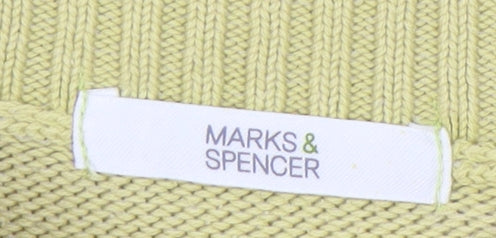 Marks & Spencer Women’s Green Size 16 Pullover Jumper