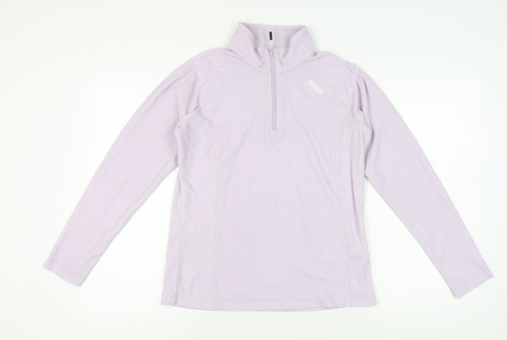 Regatta Women's Purple Size 12 Outdoor Sweatshirt 1/2 Zip