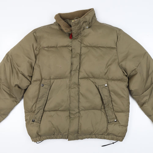Joe Browns Men's XL Green Puffer Jacket