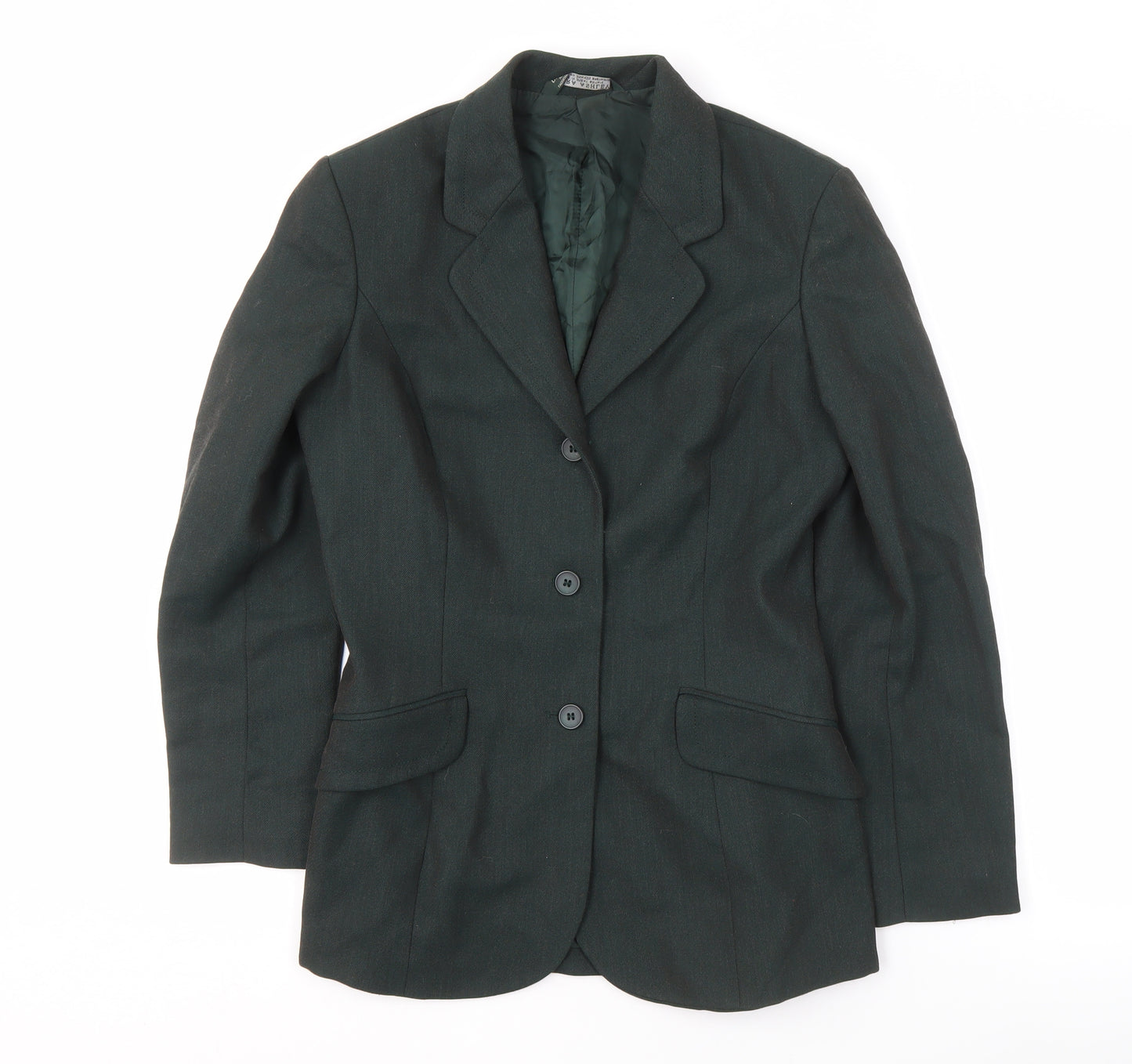 Laura Ashley Women’s Green Blazer, Size 10, Vintage