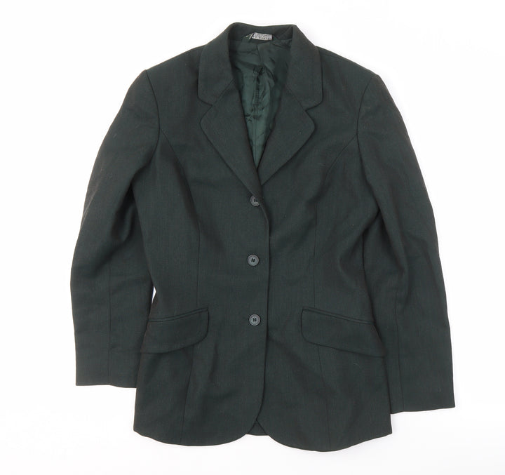 Laura Ashley Women’s Green Blazer, Size 10, Vintage