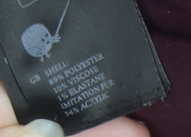 Monki Women's Red Belted Motorcycle Coat XS